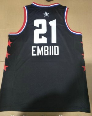 21 Embiid 2019 all star jersey black